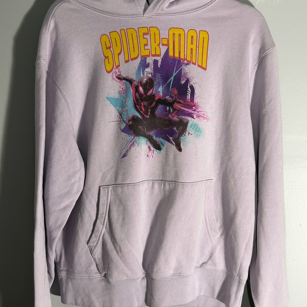 Marvel Spider-Man Purple Sweatshirt